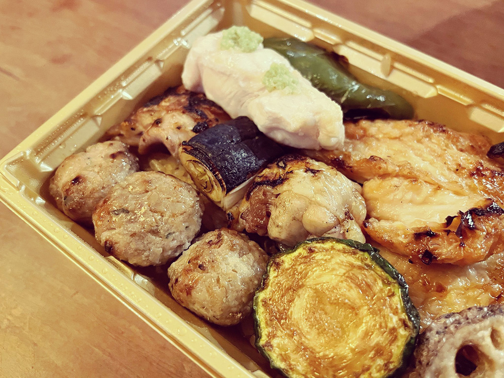 たまやの焼鳥弁当