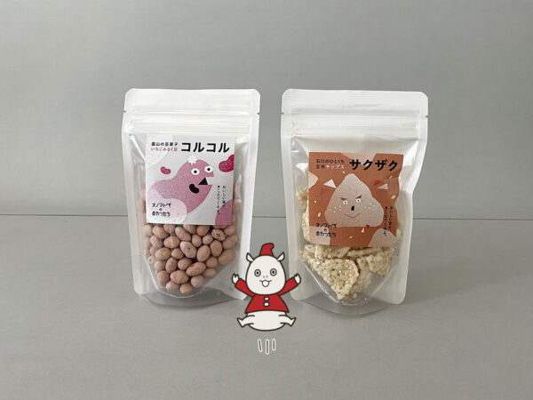 オノマトペのおやつたちパッケージ